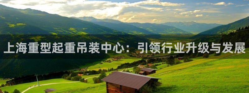 辉达娱乐电子游艺：上海重型起重吊装中心：引领行业升级与发展