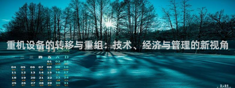 辉达平台注册入口：重机设备的转移与重组：技术、经济与管理的新