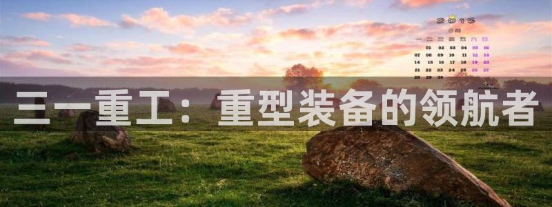 辉达娱乐新疆时时彩：三一重工：重型装备的领航者