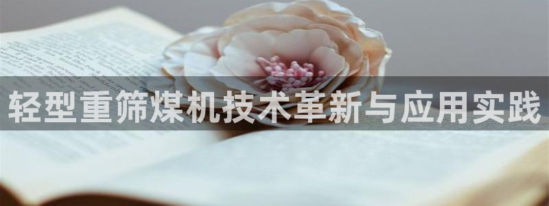 辉达娱乐电子：轻型重筛煤机技术革新与应用实践